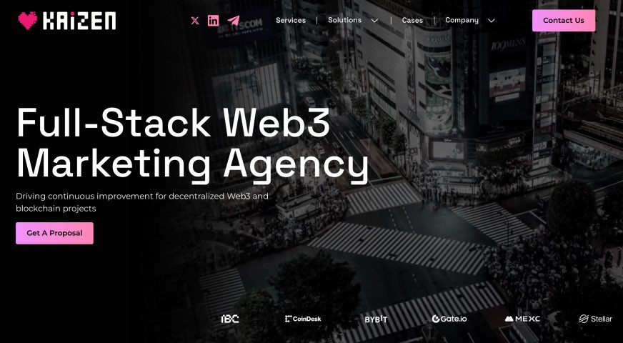 LuvKaizen Best Blockchain Marketing Agency Services Web3 Cryptocurrency