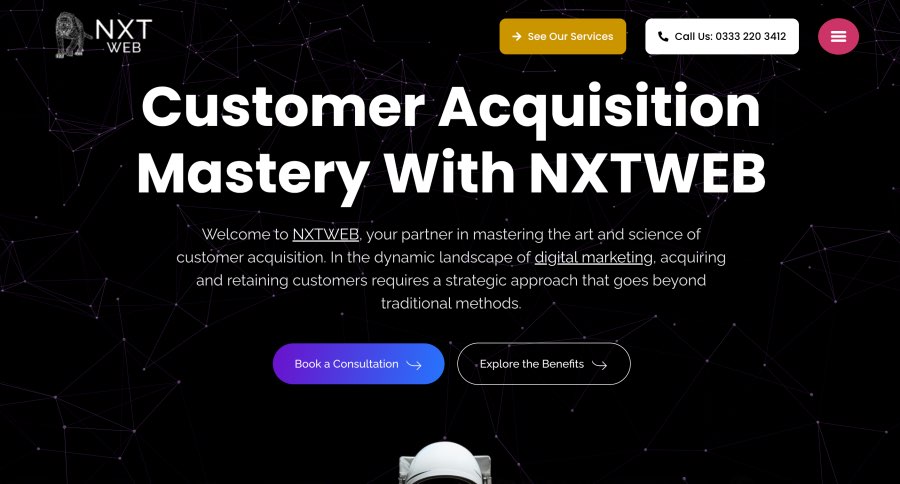 NXTWEB Best Customer Acquisition Agency Client Agencies Services