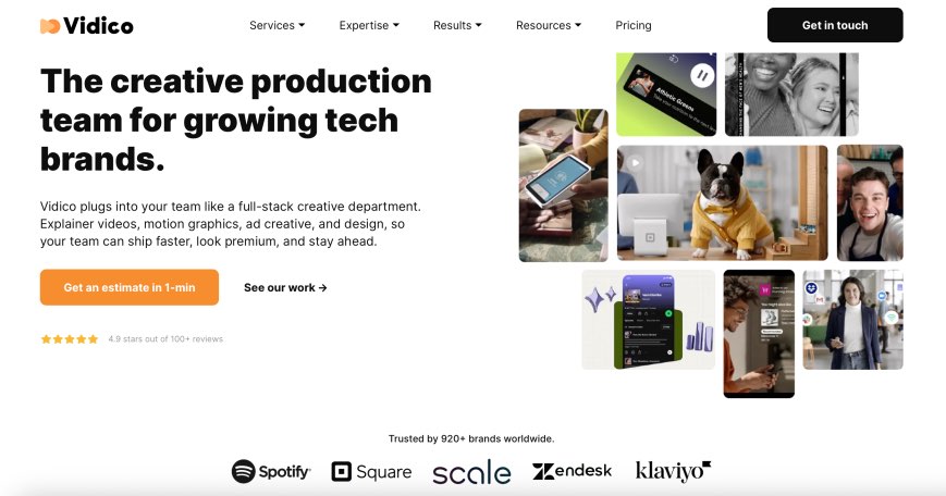 Vidico Best B2B Creative Production Agency Team For Growing Tech Brands