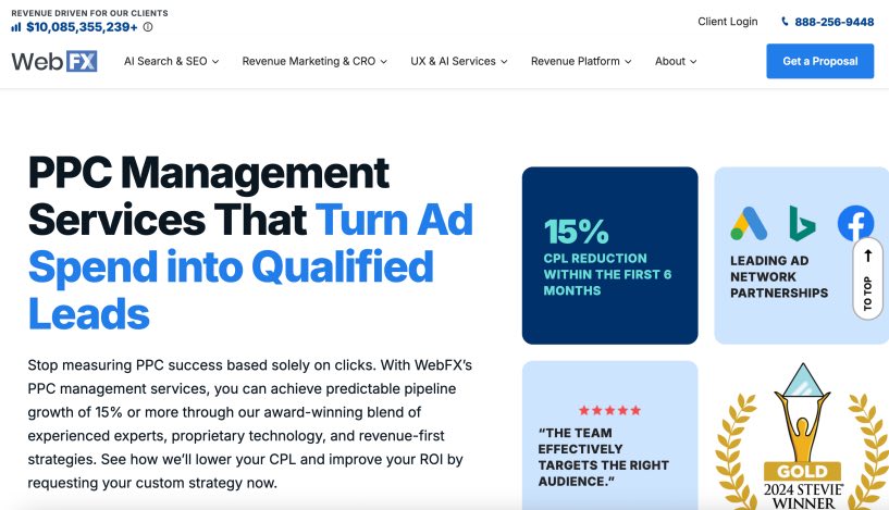 WebFX Google AdWords PPC Management Services Company