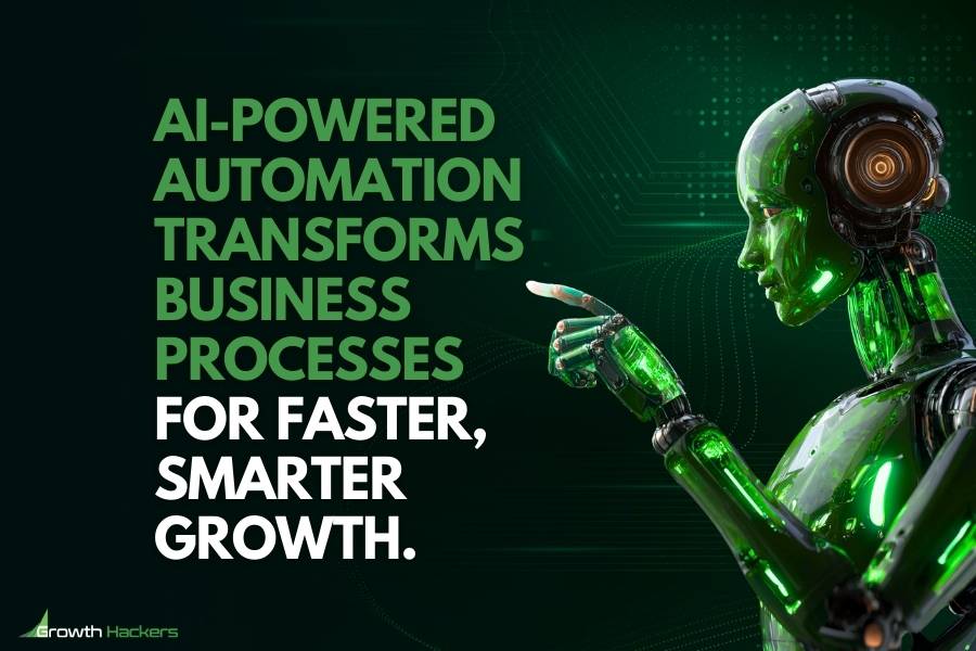 AI-powered automation transforms business processes for faster smarter growth