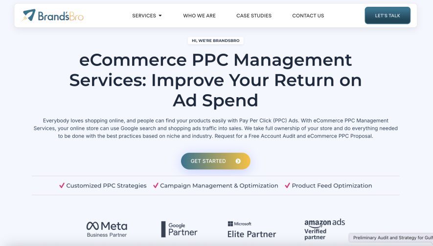 Brand's Bro Best PPC Management Agency Pay-Per-Click Agencies Services