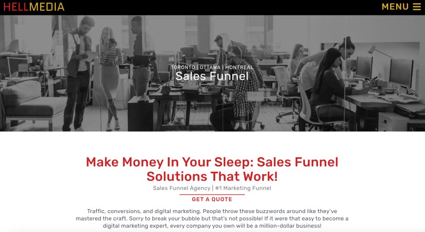 Hell Media Best Sales Funnel Agency Top Marketing Funnels Agencies Services