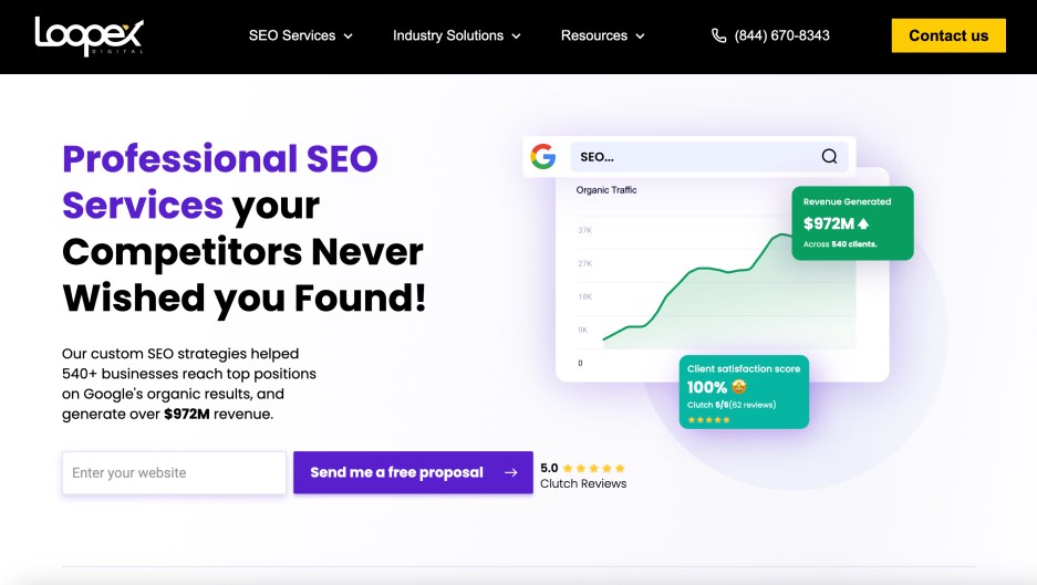 Loopex Digital Best SEO Agency for Manufacturers