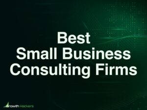 Best Small Business Consulting Firms