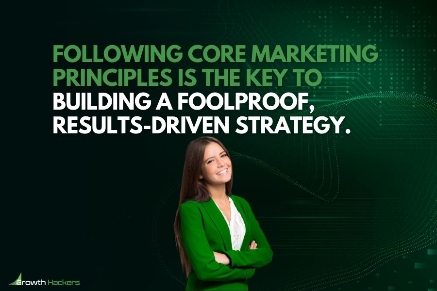 Following core marketing principles is the key to building a foolproof, results-driven strategy