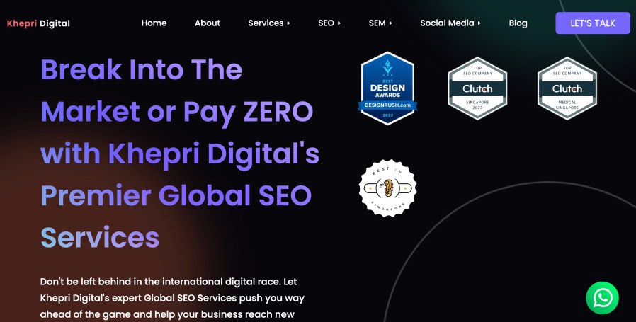 Khepri Digital Best Global SEO Agency Top International Search Engine Optimization Agencies Services