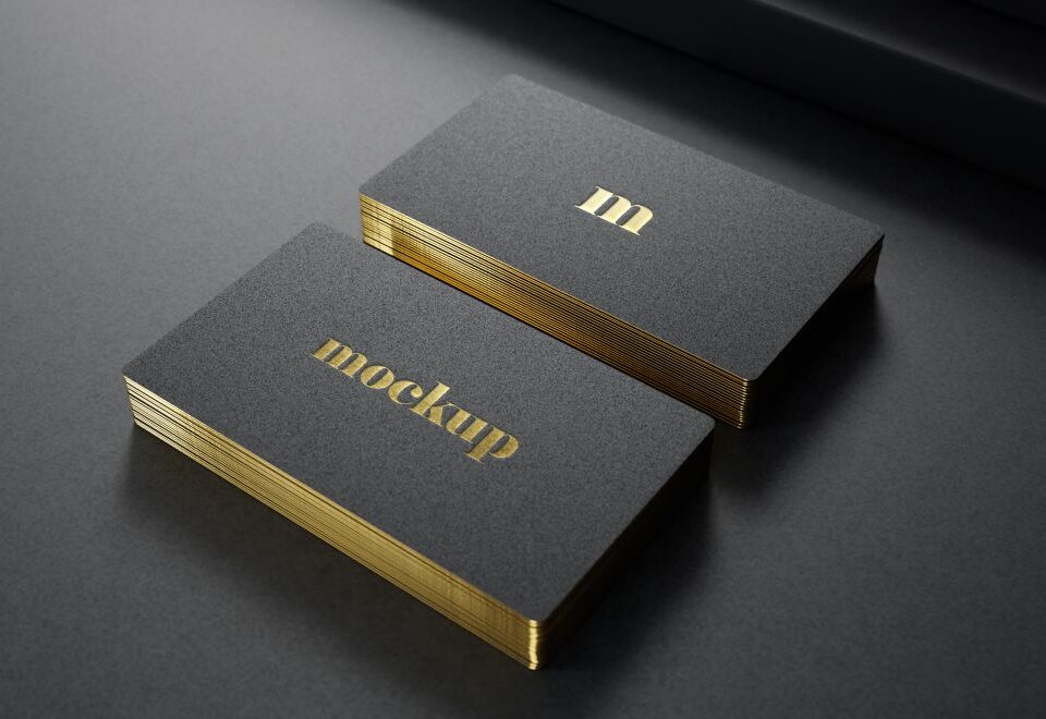 Luxury Business Card Mockup