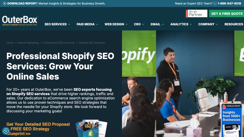 OuterBox Best Shopify SEO Services