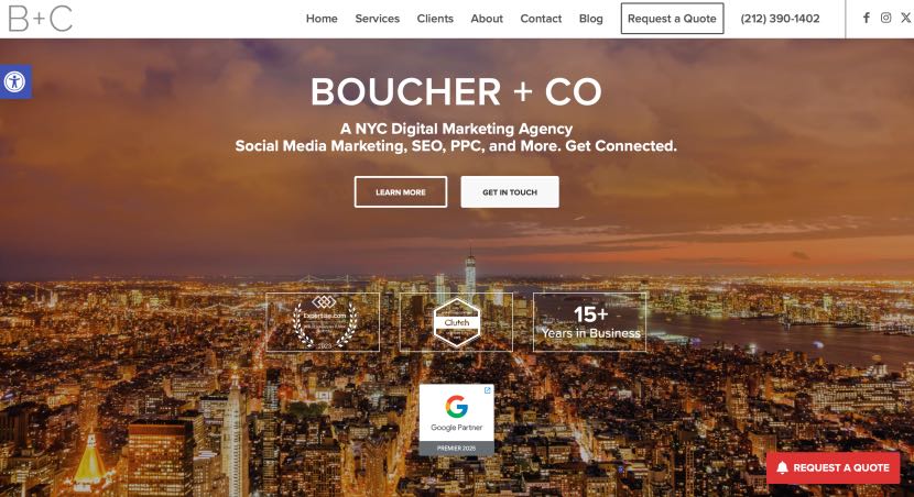 Boucher + Co Best Digital Marketing Agencies in NYC