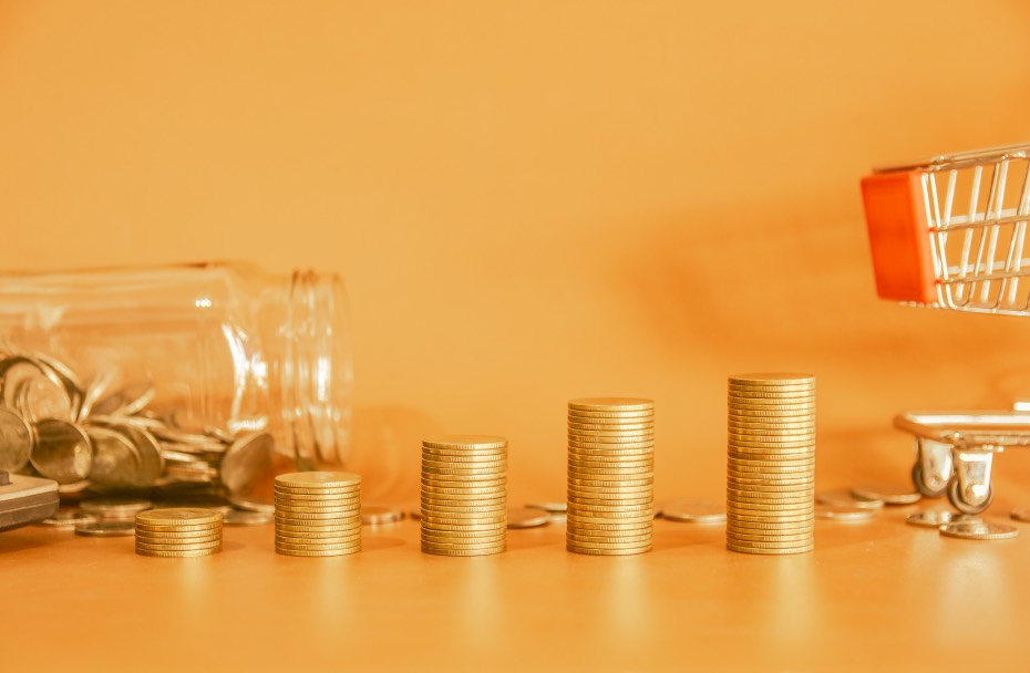CPA Cost per Action Increasing Stack Money Coins Growing