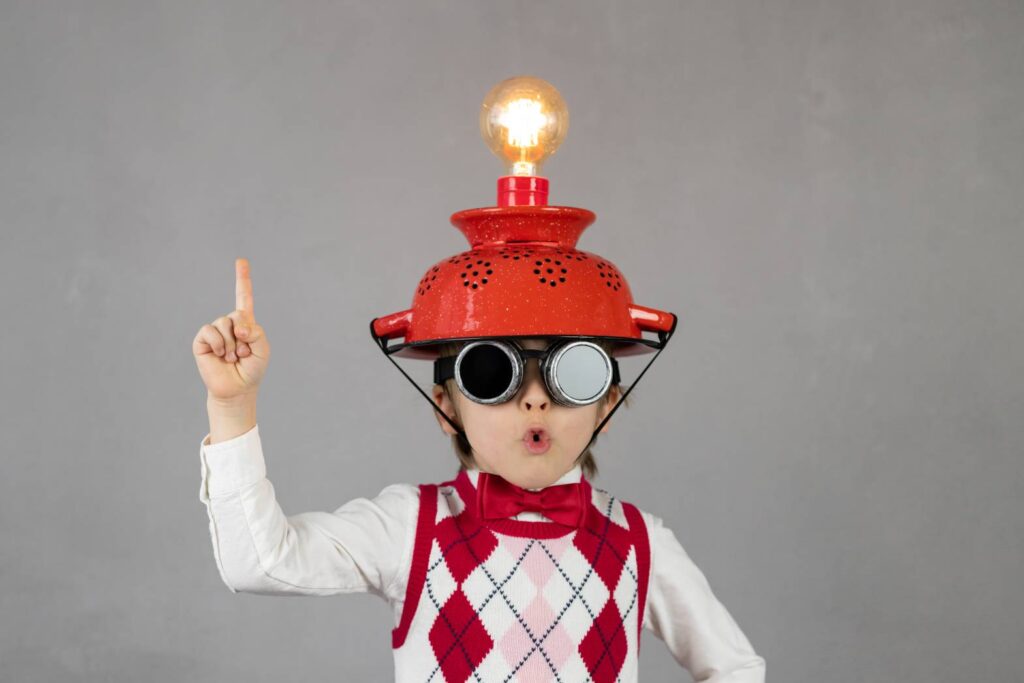 Education, artificial_ intelligence and business idea concept