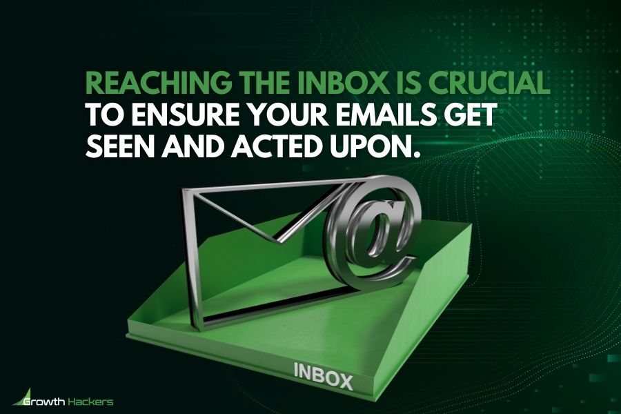 Reaching the inbox is crucial to ensure your emails get seen and acted upon