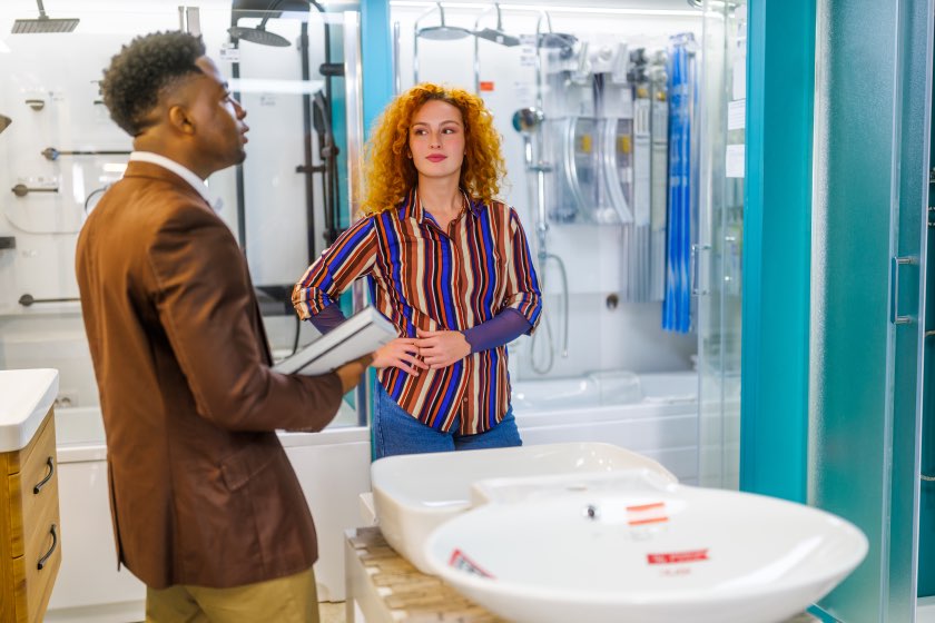 Bathroom Showers Exhibition at Trade Show