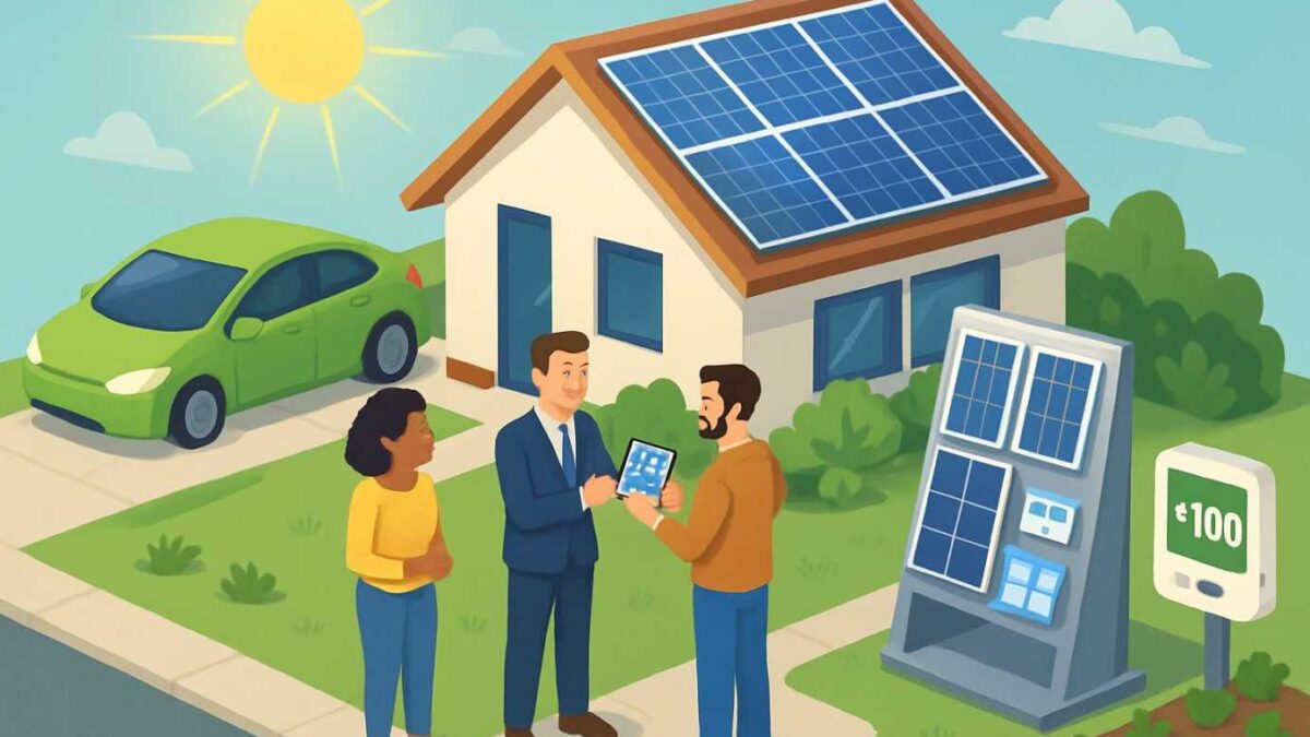 How to Sell Solar Panels