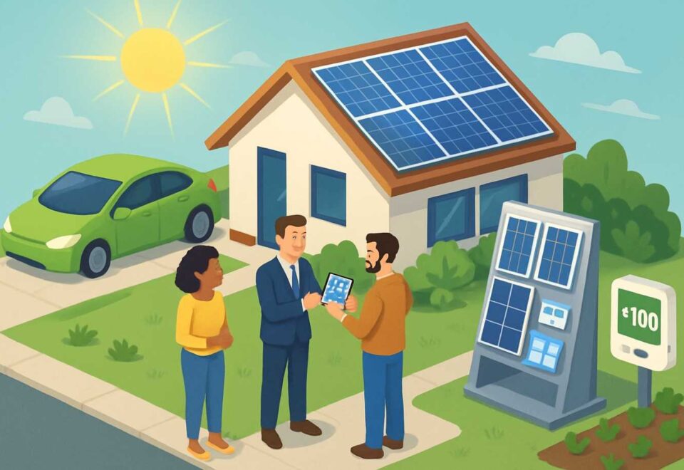 How to Sell Solar Panels