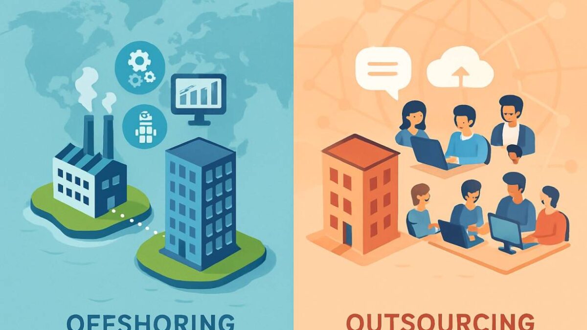 Offshoring vs Outsourcing - What is the Best Option for Your Company