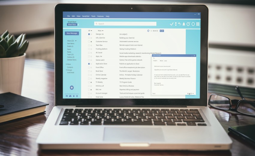 Email Inbox Management Gmail Apple Mac Laptop