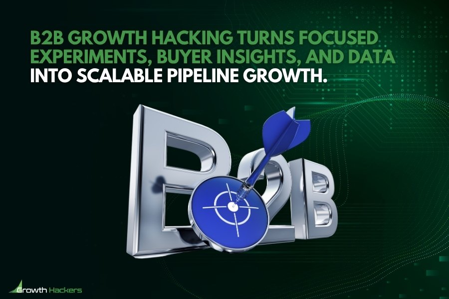 B2B growth hacking turns focused experiments, buyer insights, and data into scalable pipeline growth.