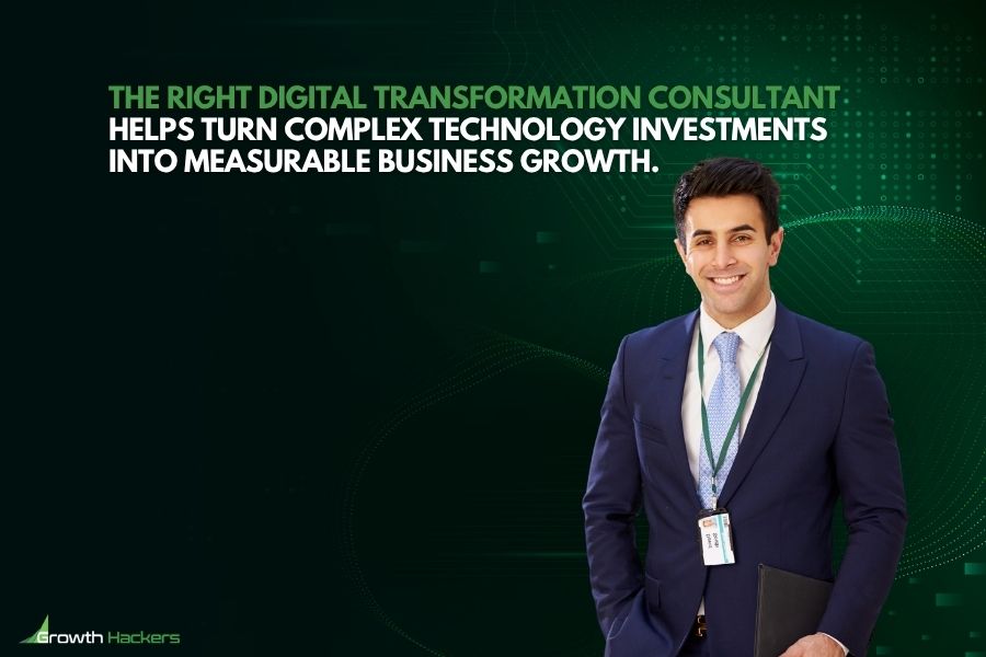 The right digital transformation consultant
