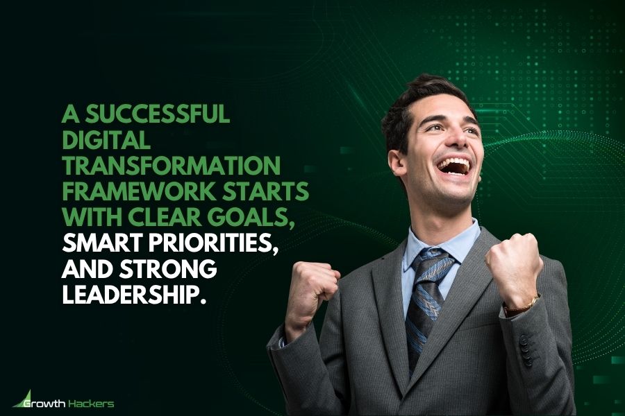 A Successful Digital Transformation Framework Starts With Clear Goals, Smart Priorities, And Strong Leadership