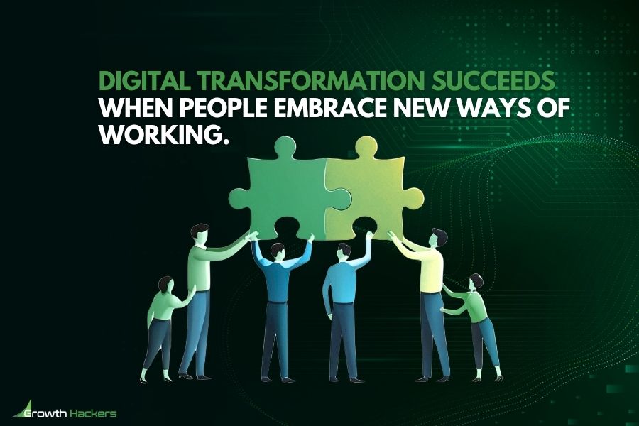 Digital Transformation Succeeds When People Embrace New Ways Of Working