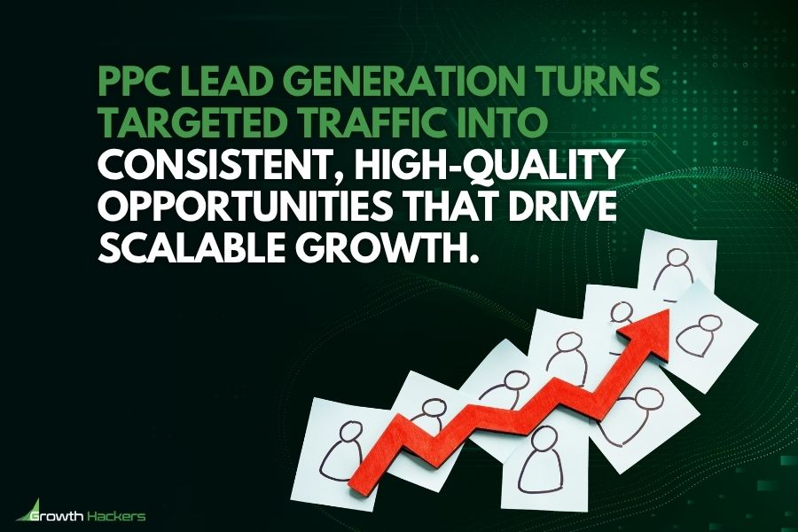 PPC lead generation turns targeted traffic into consistent, high-quality opportunities that drive scalable growth
