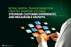 Retail digital transformation helps retailers connect smarter systems, better customer experiences, and measurable growth