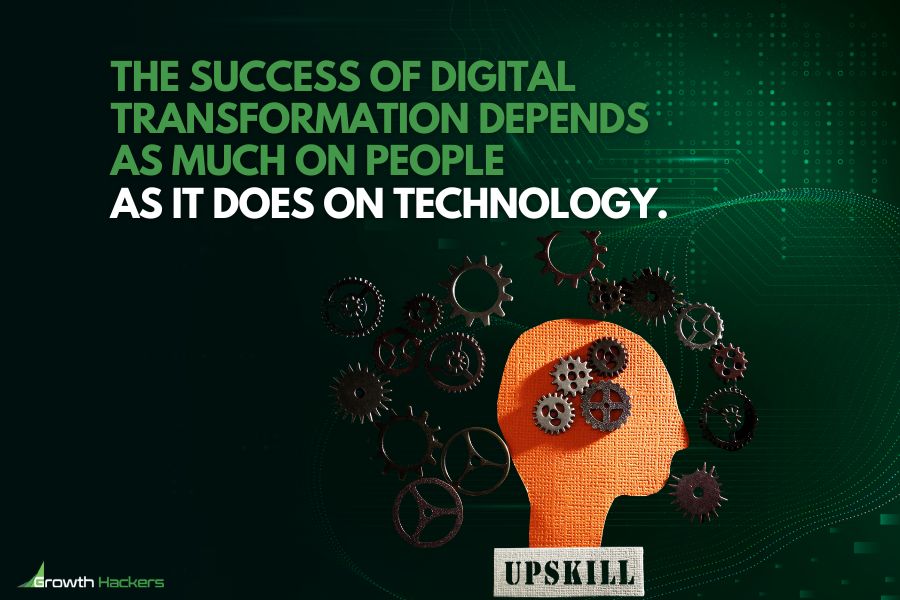 The success of digital transformation depends as much on people as it does on technology
