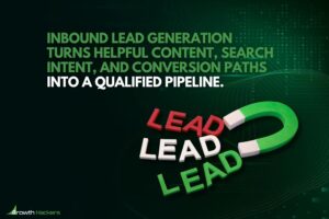 Inbound lead generation turns helpful content, search intent, and conversion paths into qualified pipeline.