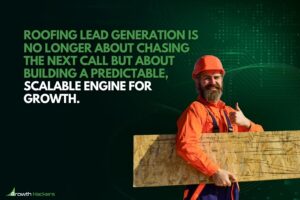 Roofing lead generation is no longer about chasing the next call but about building a predictable, scalable engine for growth