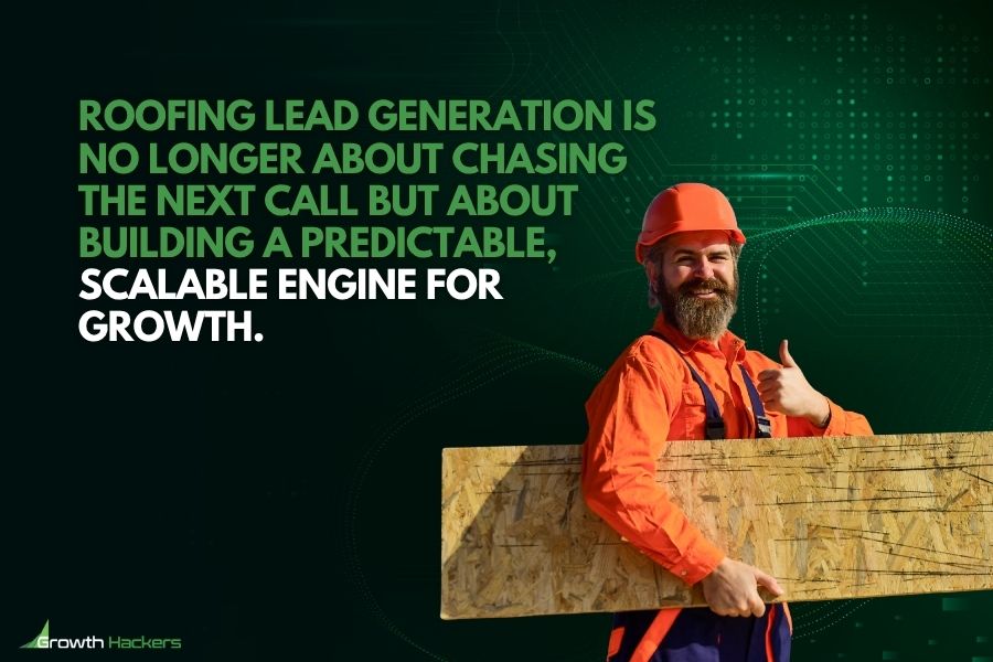 Roofing lead generation is no longer about chasing the next call but about building a predictable, scalable engine for growth