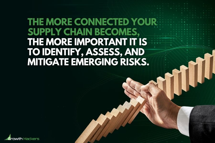 The more connected your supply chain becomes, the more important it is to identify, assess, and mitigate emerging risks.