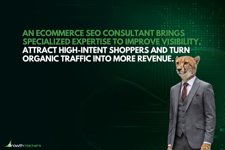 An eCommerce SEO consultant brings specialized expertise to improve visibility attract high-intent shoppers and turn organic traffic into more revenue