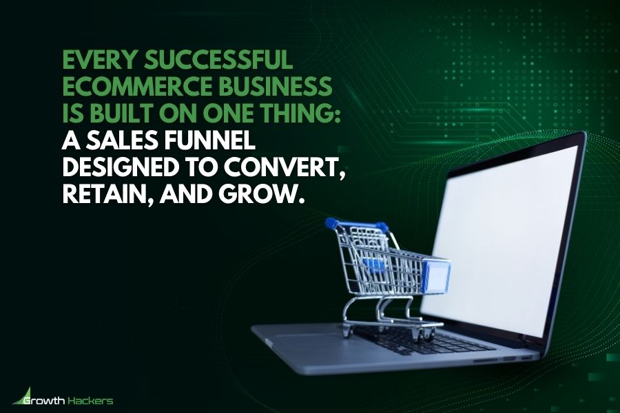 Every successful ecommerce business is built on one thing, a sales funnel designed to convert, retain, and grow
