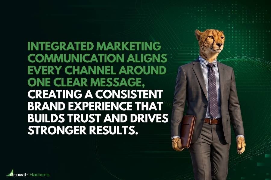 Integrated marketing communication aligns every channel around one clear message creating a consistent brand experience that builds trust and drives stronger results