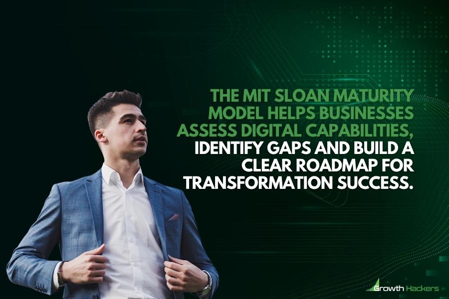 The MIT Sloan Maturity Model helps businesses assess digital capabilities identify gaps and build a clear roadmap for transformation success