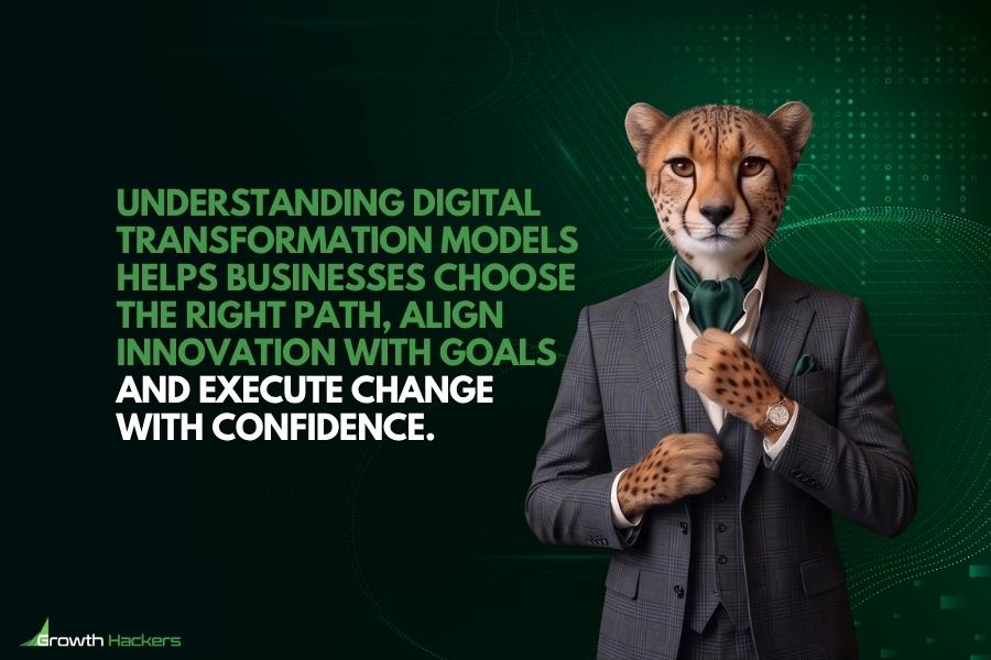 Understanding digital transformation models helps businesses choose the right path align innovation with goals and execute change with confidence
