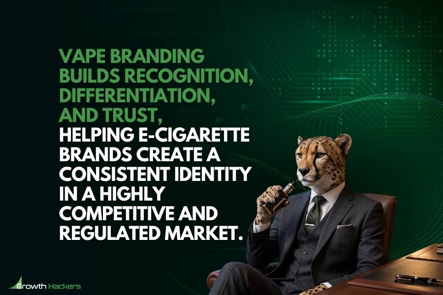 Vape branding builds recognition differentiation and trust helping e-cigarette brands create a consistent identity in a highly competitive and regulated market