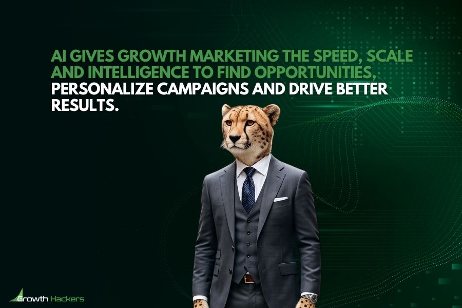 AI gives growth marketing the speed scale and intelligence to find opportunities personalize campaigns and drive better results