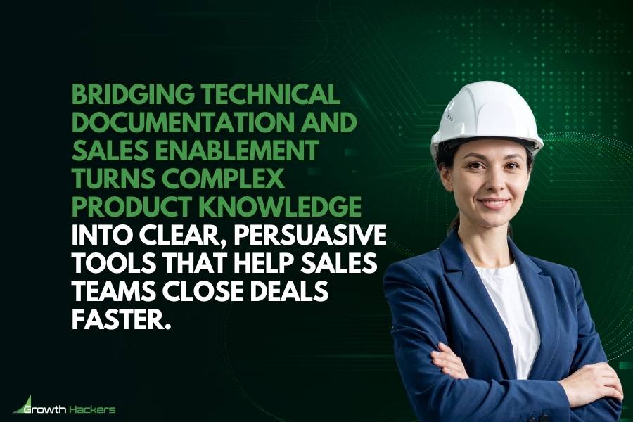Bridging technical documentation and sales enablement turns complex product knowledge into clear persuasive tools that help sales teams close deals faster