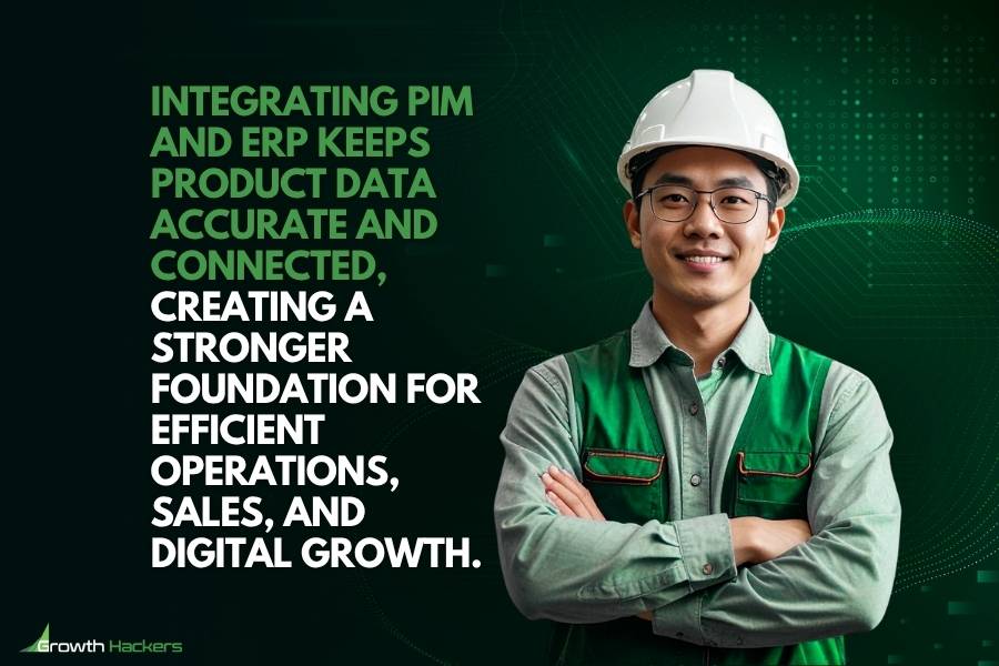 Integrating PIM and ERP keeps product data accurate and connected creating a stronger foundation for efficient operations sales and digital growth