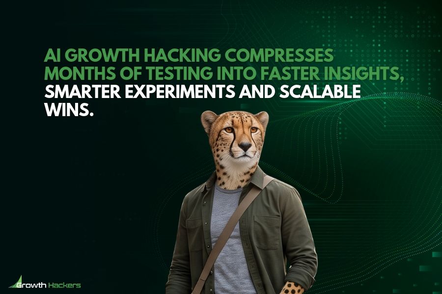 AI growth hacking compresses months of testing into faster insights smarter experiments and scalable wins