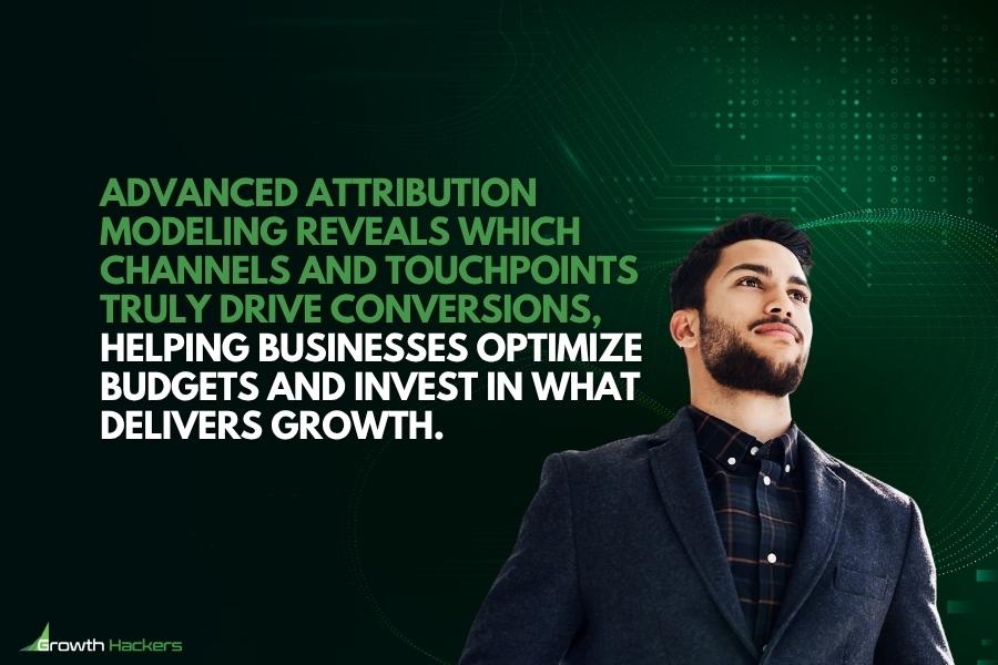 Advanced attribution modeling reveals which channels and touchpoints truly drive conversions helping businesses optimize budgets and invest in what delivers growth