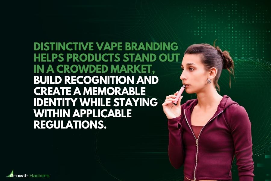 Distinctive vape branding helps products stand out in a crowded market build recognition and create a memorable identity while staying within applicable regulations