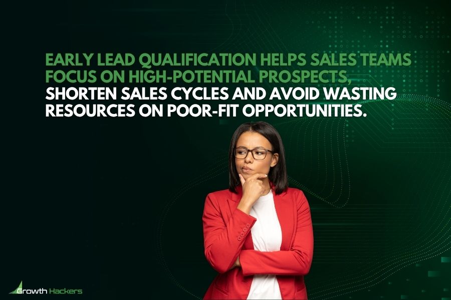 Early lead qualification helps sales teams focus on high-potential prospects shorten sales cycles and avoid wasting resources on poor-fit opportunities