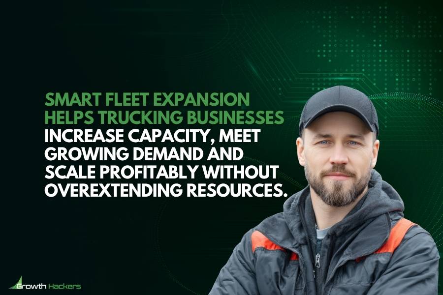 Smart fleet expansion helps trucking businesses increase capacity meet growing demand and scale profitably without overextending resources